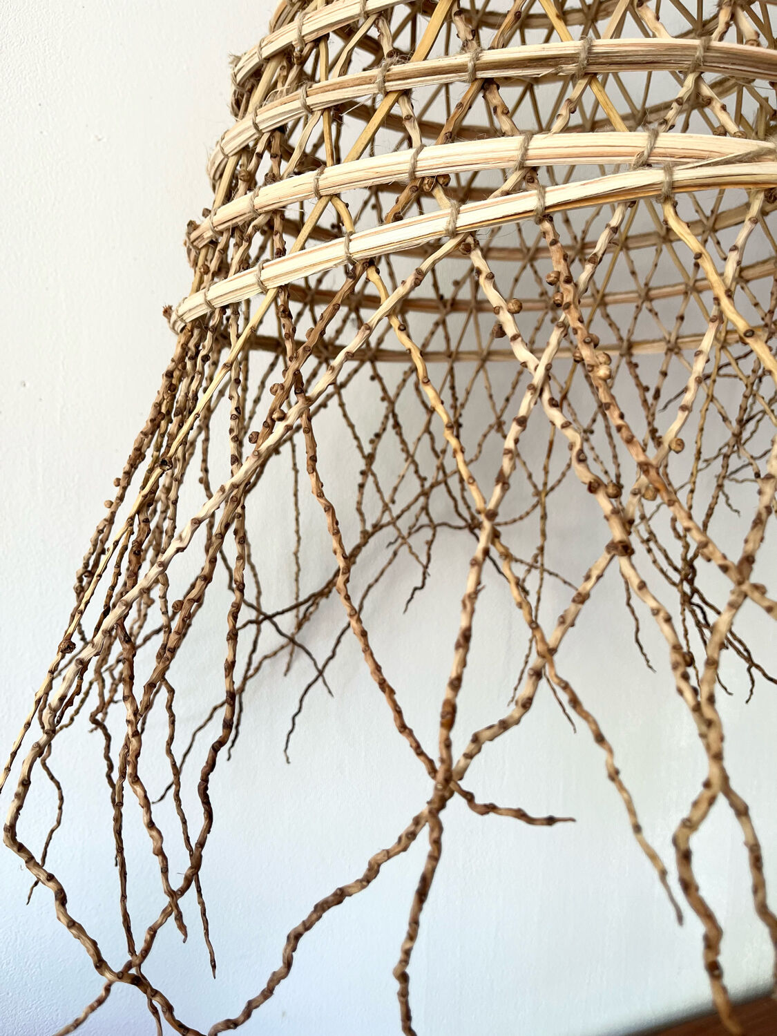 Rattan suspension