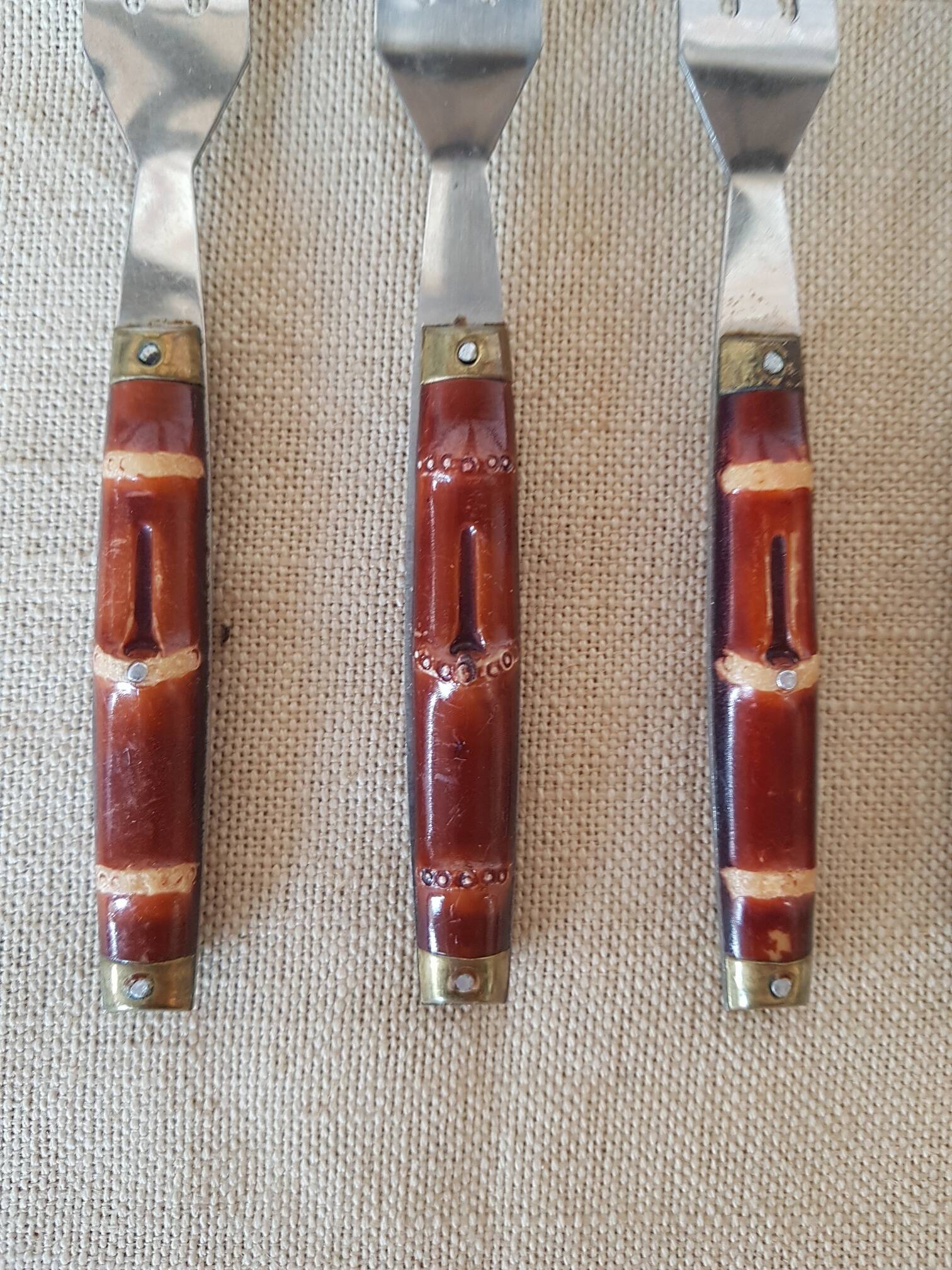 bamboo dessert forks