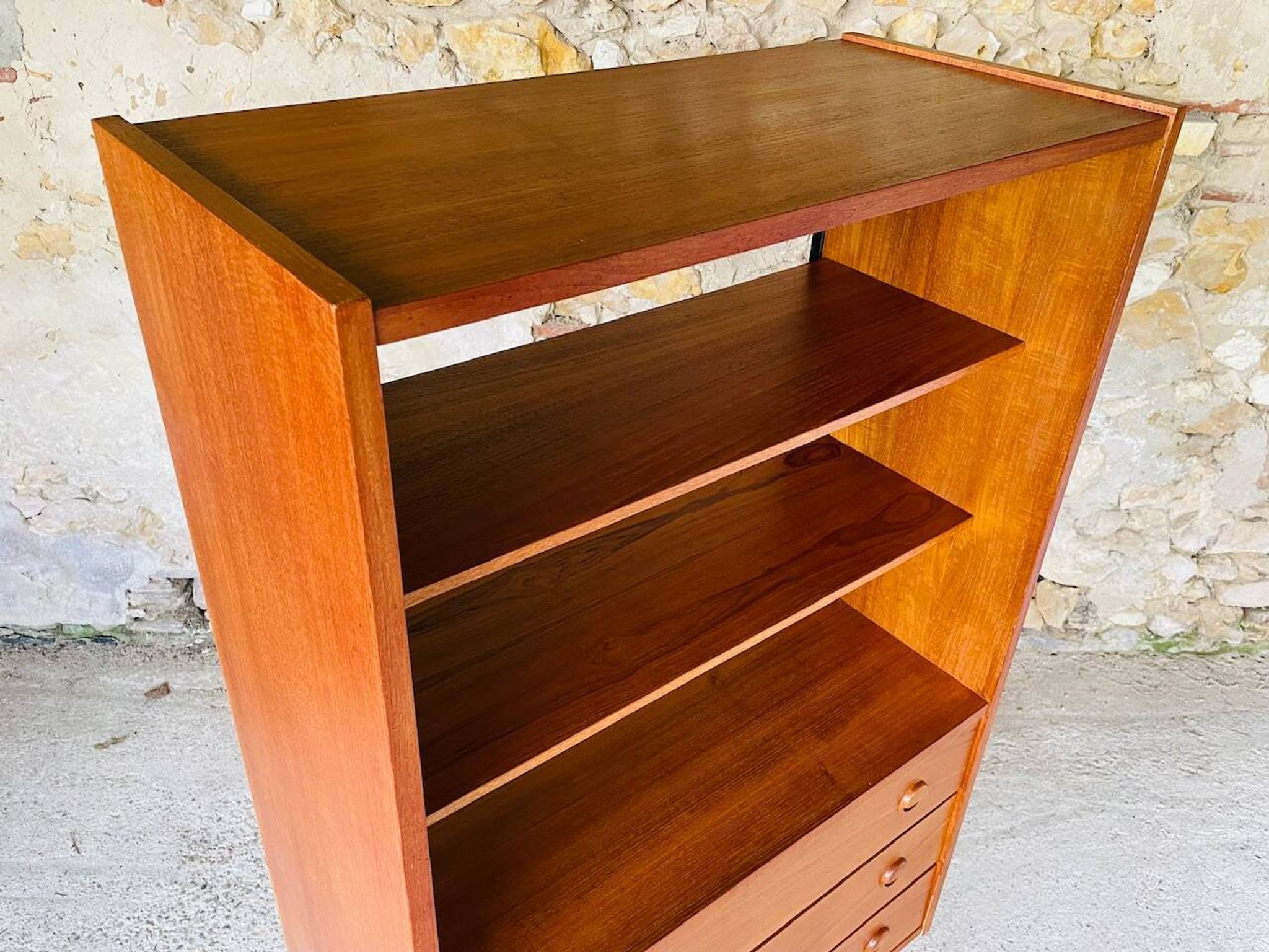 Vintage teak wall unit, circa 1960's