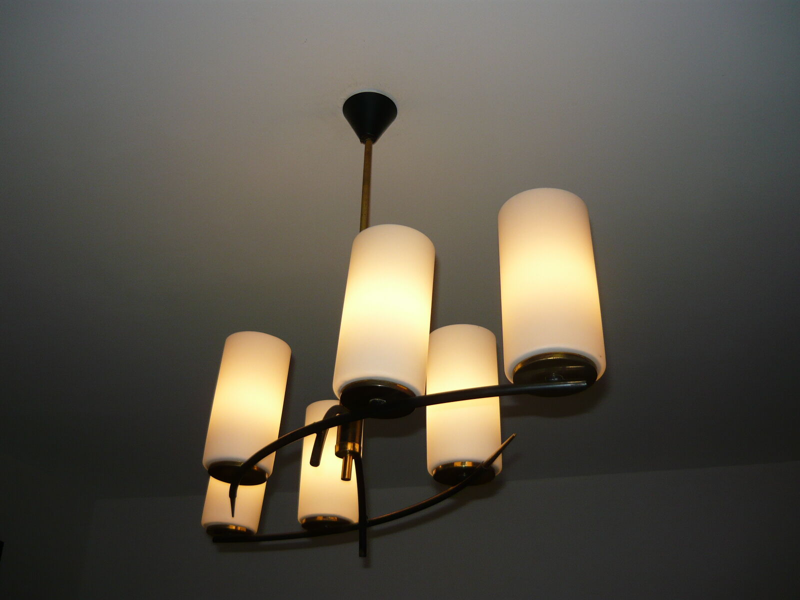 Lustre Arlus des années 50 6 feux