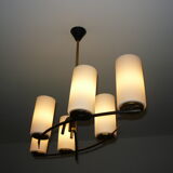 Arlus chandelier of the years 50 6 fires