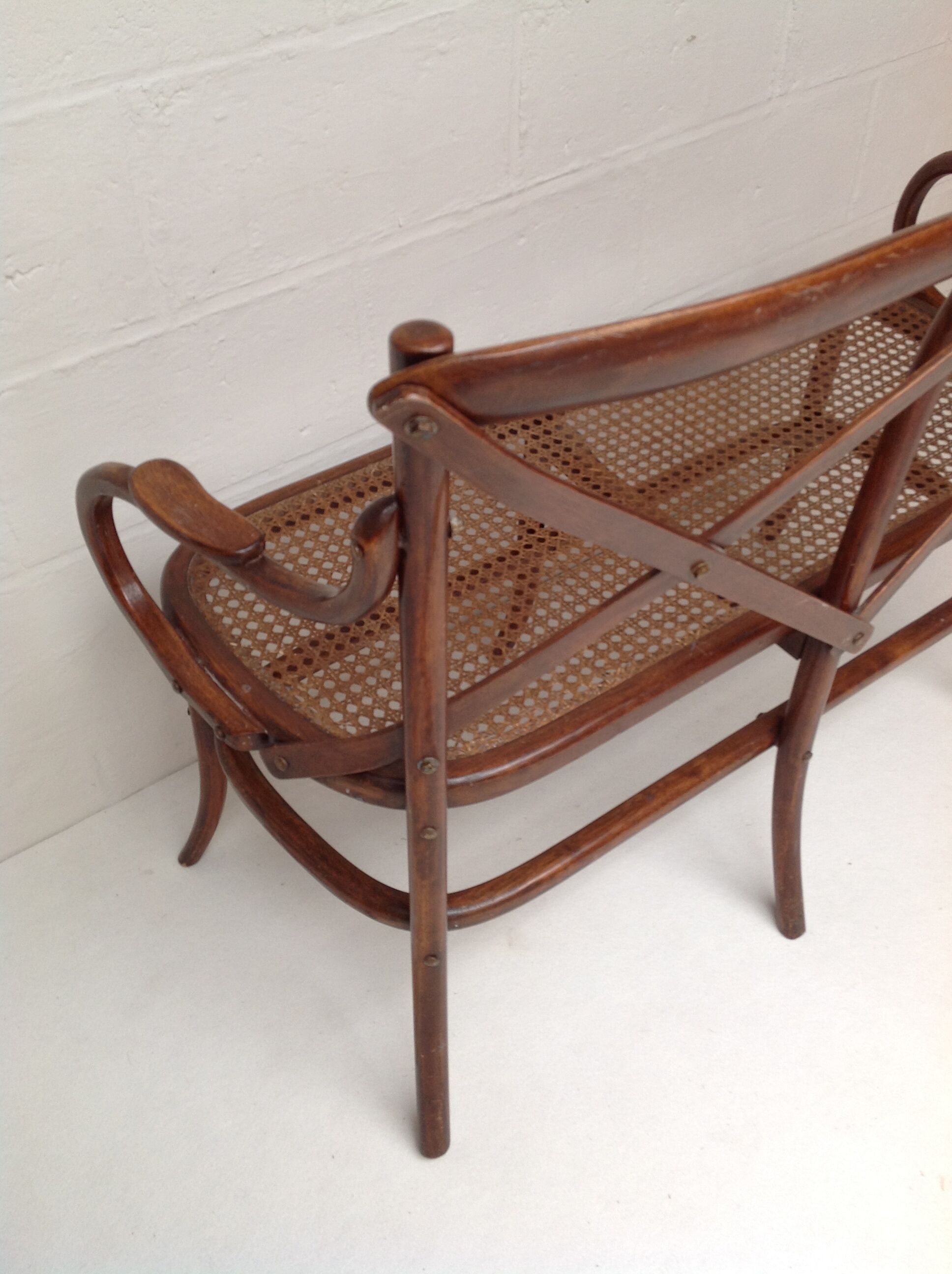 Wood bench and canning