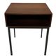 Vintage Pastoe bedside table side table 1960s teak veneer
