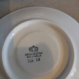 Beurrier individuel en porcelaine