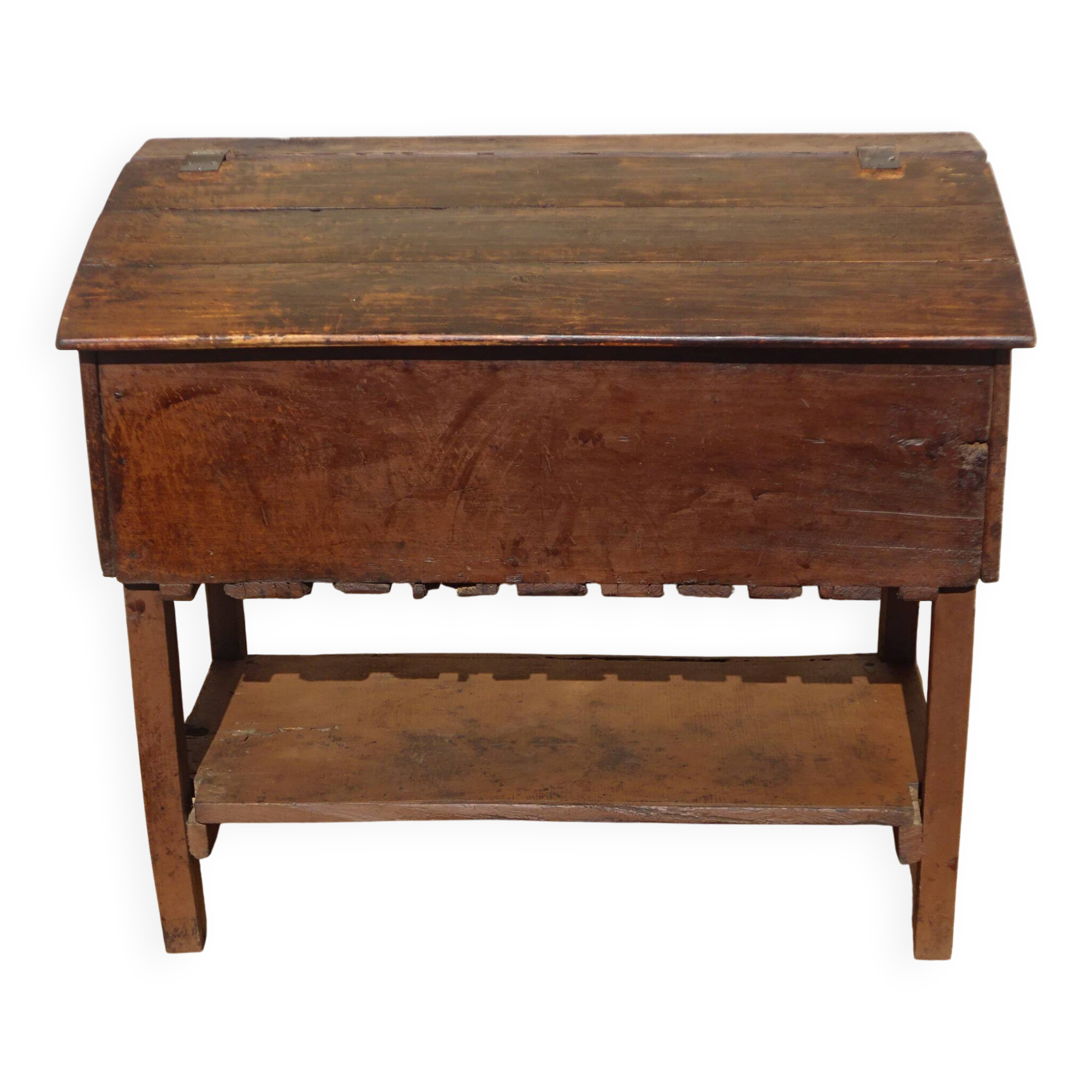 Old draining rack, chest, in solid oak