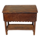 Old draining rack, chest, in solid oak