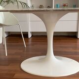 Marble tulip table