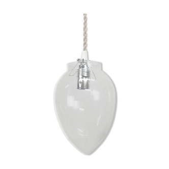 Lampe à suspension en verre, années 1960