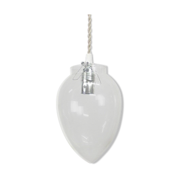 Glass Pendant Lamp, 1960s
