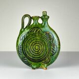 Vintage ceramic bottle by Velimir Dordevic, 1970s