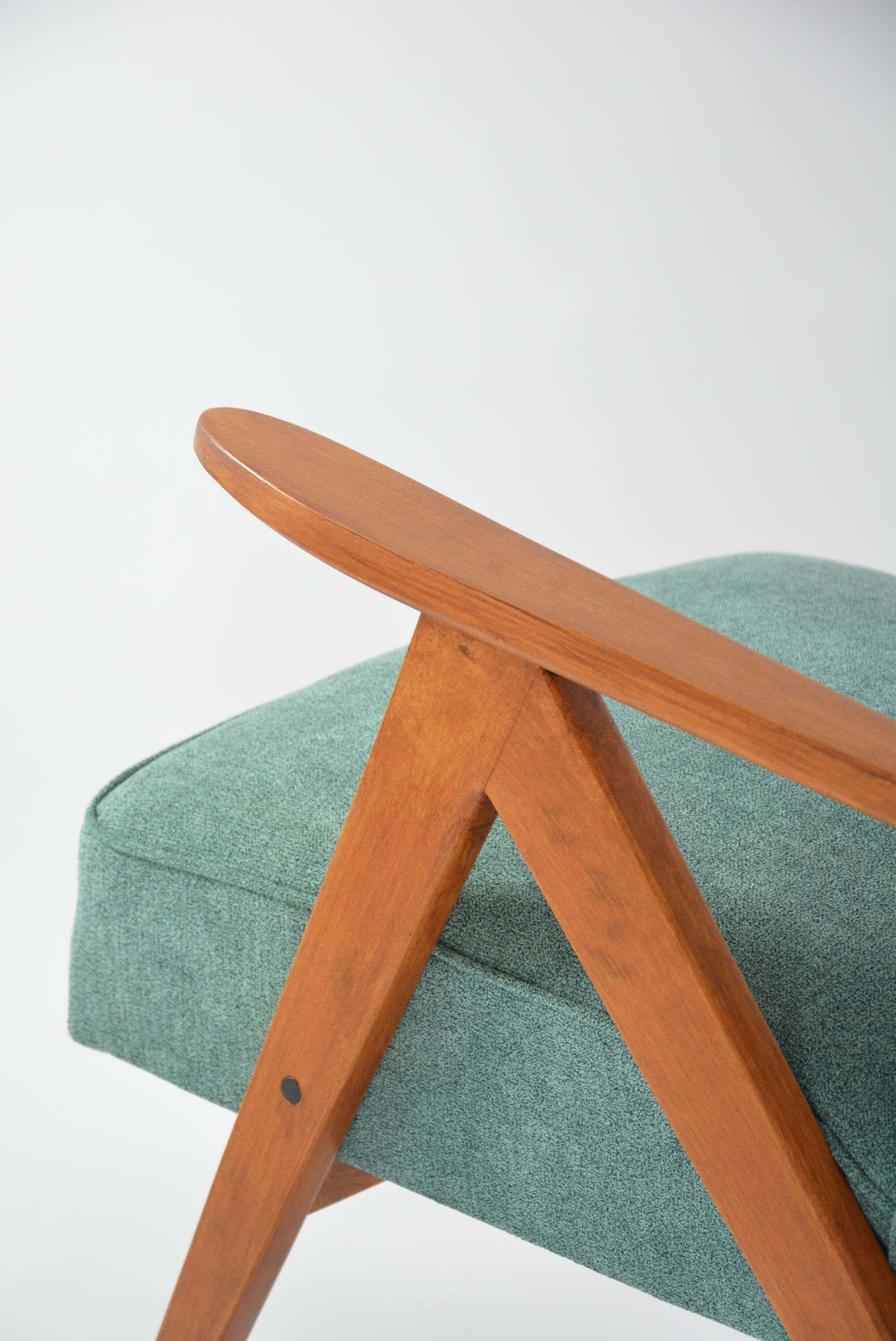 Fauteuil kompas vert océan