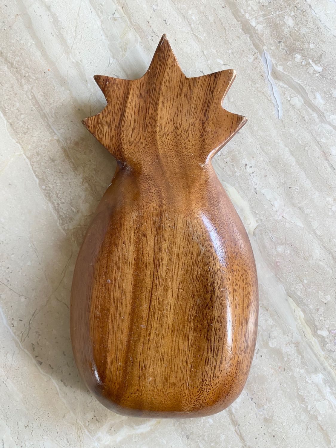 Vide-poche en nacre et bois
