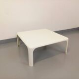 Vintage Italian Demetrio 70s Square Coffee Table by Vico Magistretti