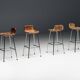 Bar Stools by Dalvera, Les Arcs, France, 1960s