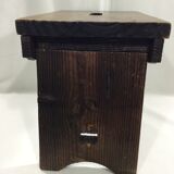 Wooden foldable stool