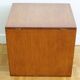 Large wooden box with brass handles