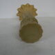 Vase opaline beige decor de cygne