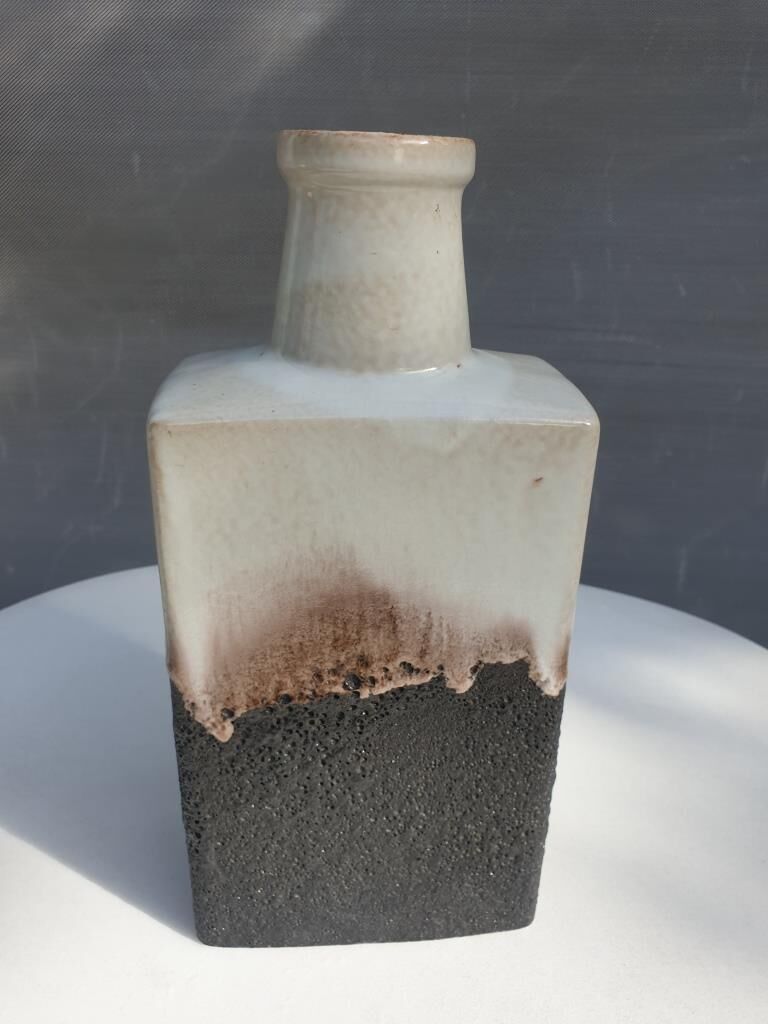 Vase Fat Lava Scheurich studio 281-30 effect craters from 1960