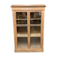 Vitrine chêne brut