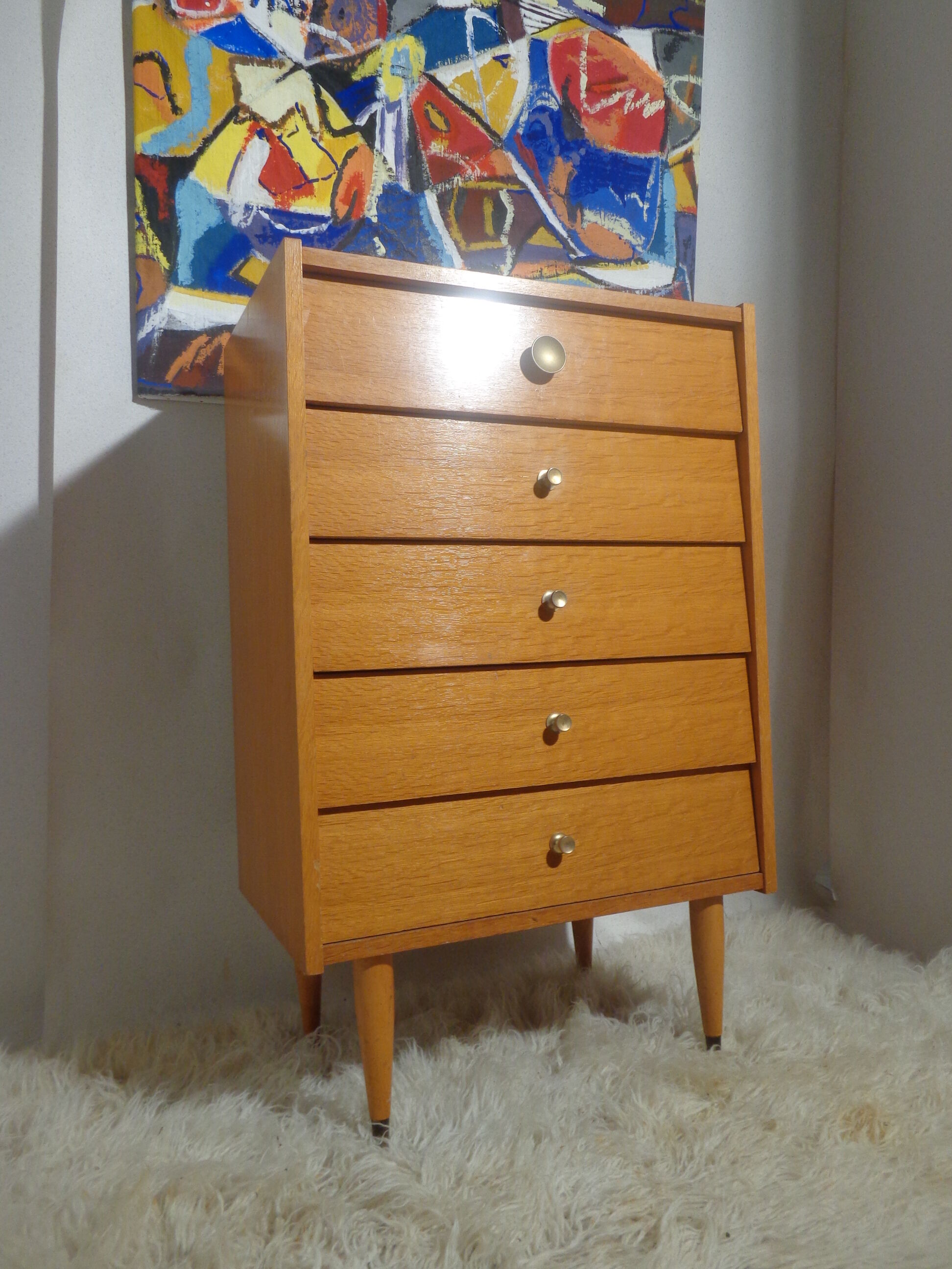 Vintage 60s chest of drawers