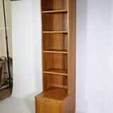 Teak bookcase Skandi Design 70s shelf 4