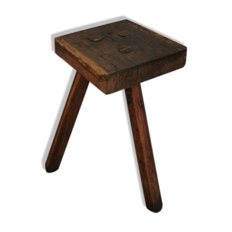 Old tripod farm stool
