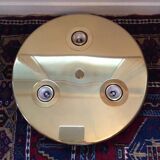 Brass ceiling lamp from the 70s