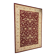 Classic Oriental Carpet Bordeaux & Gold Beige – Élégana red floral pattern