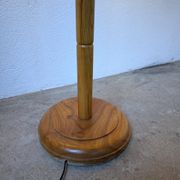 Lampadaire en orme motifs « fleurs », années 70