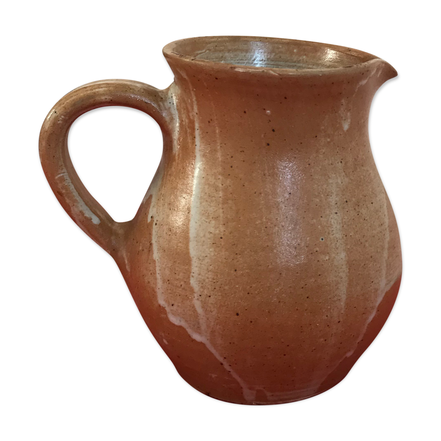 Stoneware pitcher