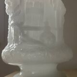 Large Art Deco opaline vase