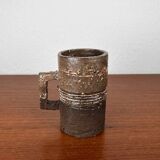 Mug Vase from Danish Modern Pottery Studio by Robert Rob Bentsen, 1960s