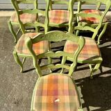 Rustic Louis XV chair series