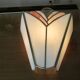 Pair of white and pink glass paste wall lights, Italy, Art Deco style
