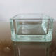 Glass pavé ashtray signed "lumax annealed" 40s 50s