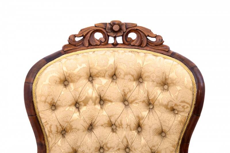 Chaise longue, France, circa 1890.