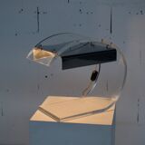 Perspex desk lamp and 1970s metal Jacques Charpentier
