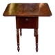 Victorian bedside table with shutters and drawers