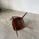 Baumann “Minuet” chair with yellow seat