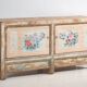 Antique white sideboard with original illustrations (c.1900) #7