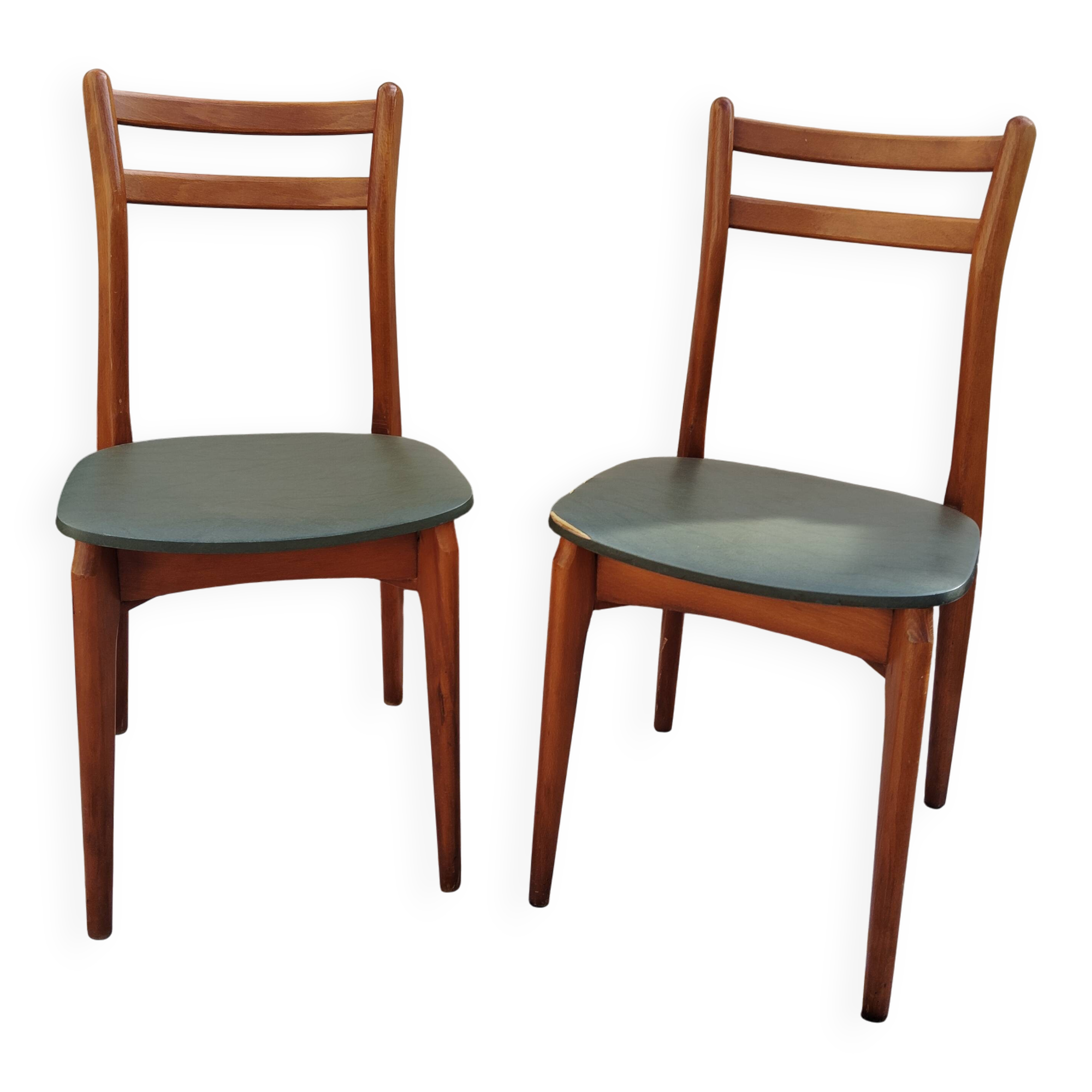 Pair of Scandinavian-inspired chairs