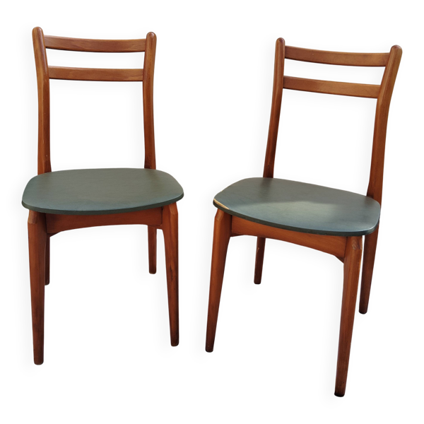 Paire de chaises inspiration scandinaves