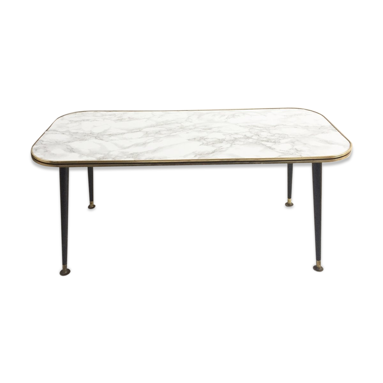Table low vintage marble