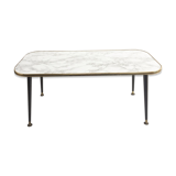 Table low vintage marble