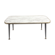 Table low vintage marble