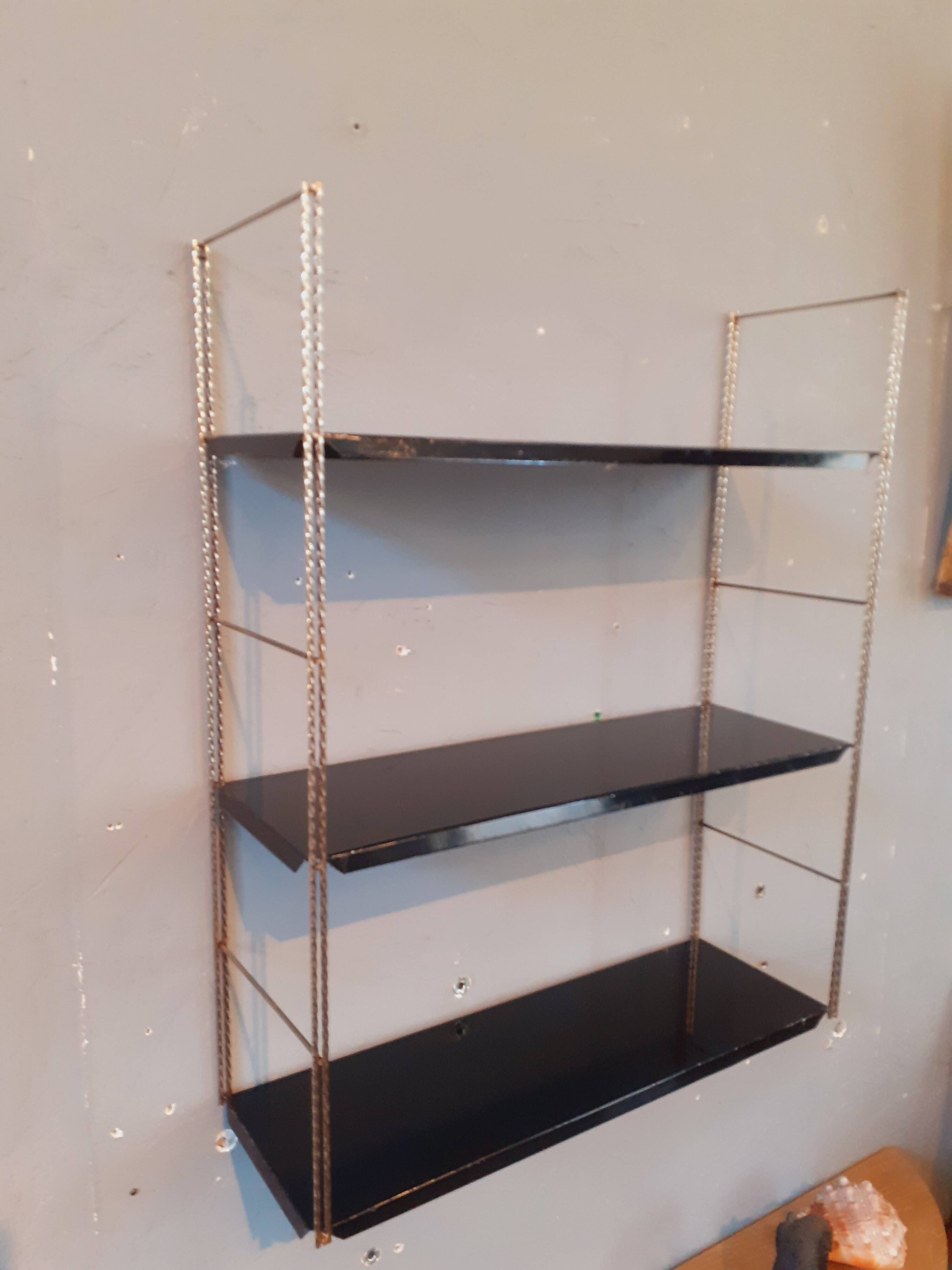 Étagère murale modulable self, pour mofp, 1960.