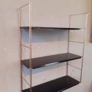 Modular wall shelf self, for mofp, 1960.