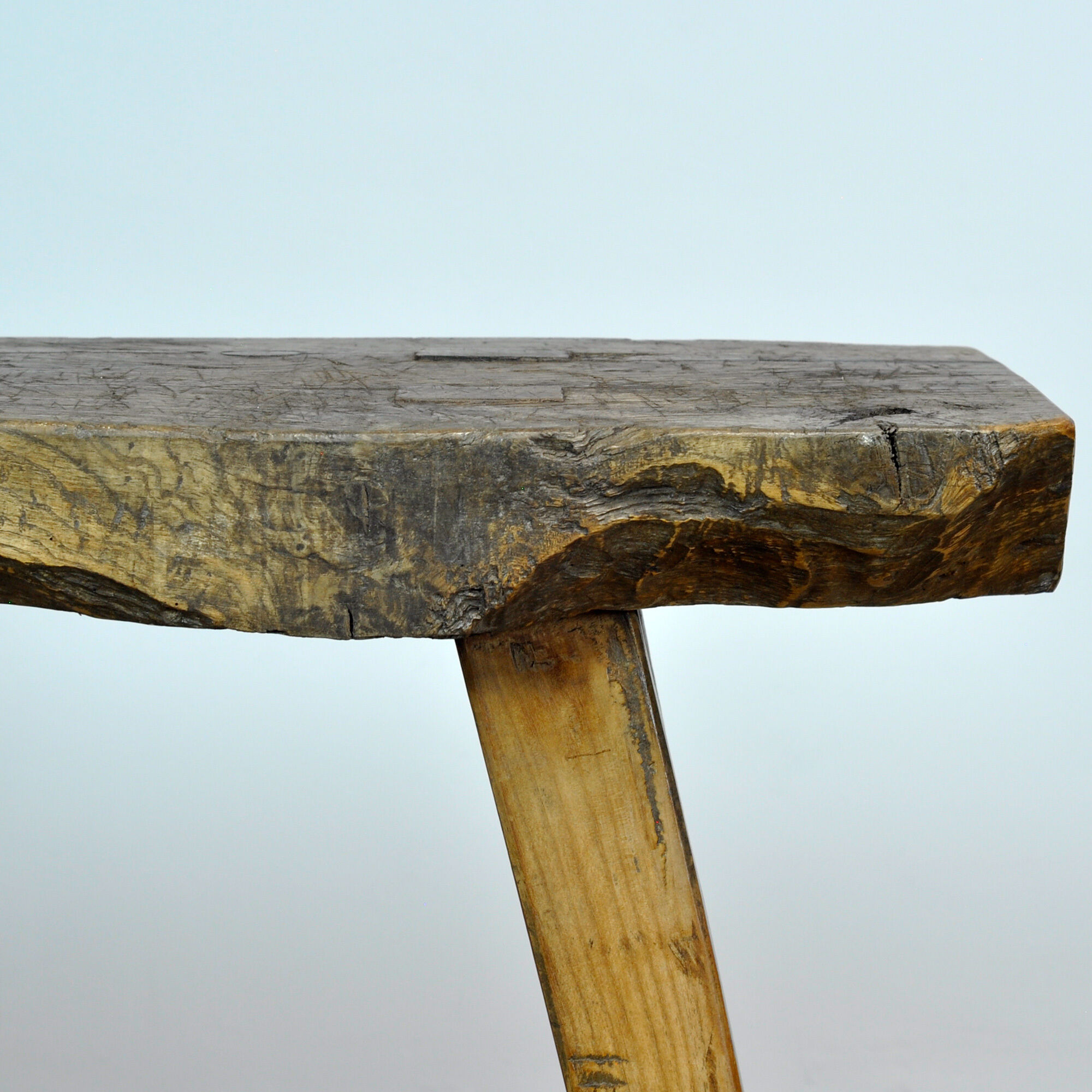 Oak butcher’s table, circa 1920