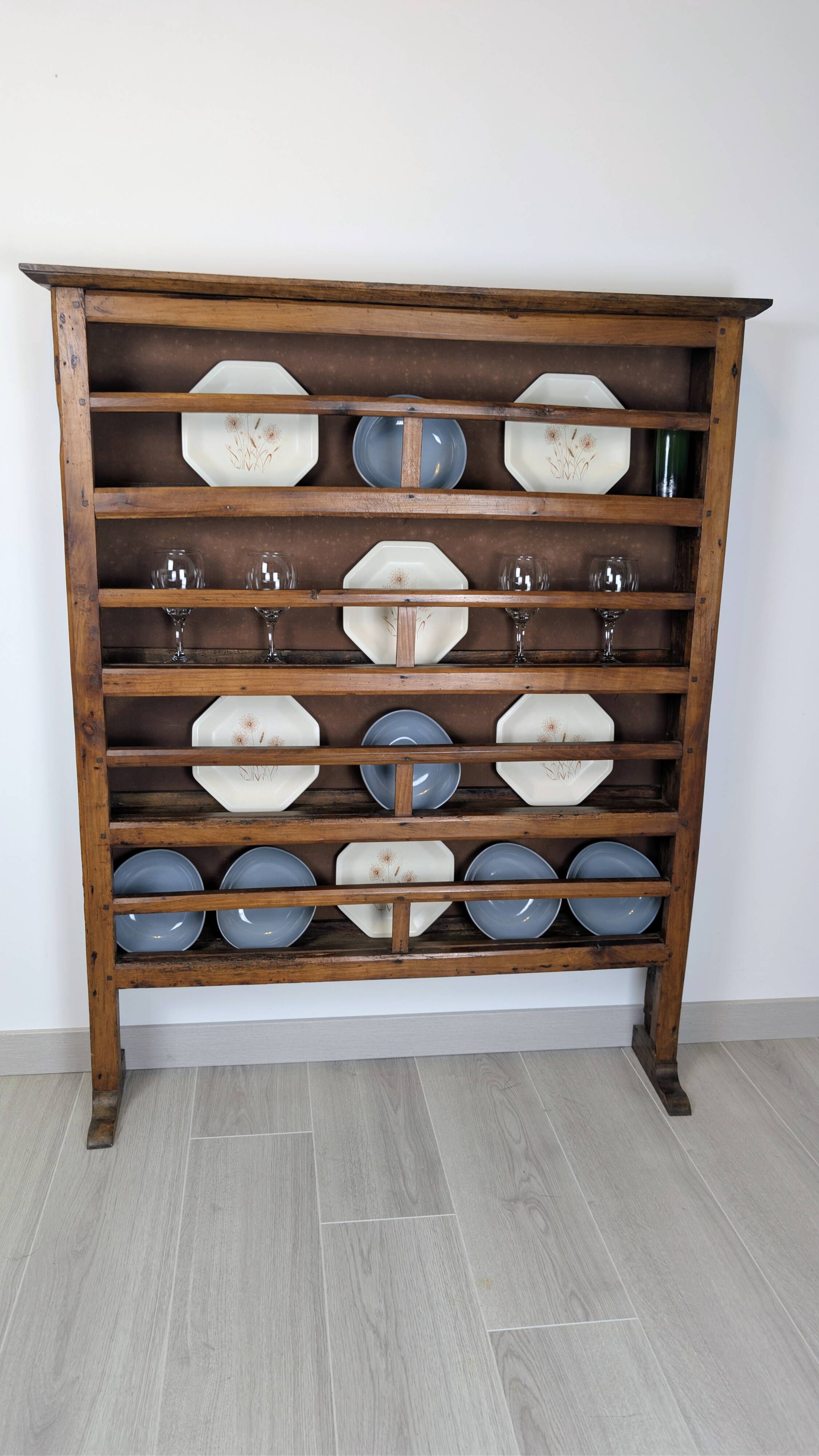 Antique wooden shelf