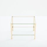 Bronze side table JT Lepelletier for Broncz circa 1960